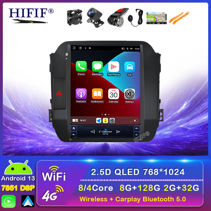

Android 13 IPS Car Radio For KIA Sportage 3 2010-2016 2din Multimedia Video 4G Navigation Carplay Head Unit for Tesla Style