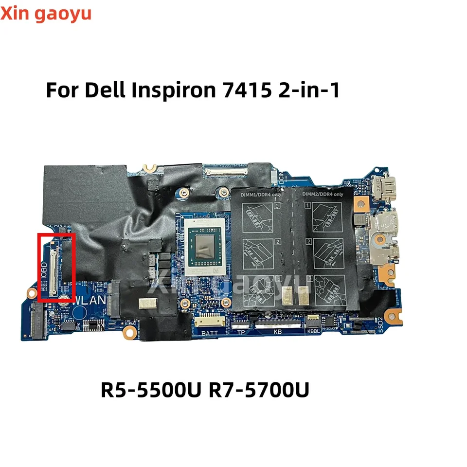 Dell Inspiron 14 5458 15 5558 17 5758 I5-5250U Laptop Motherboard LA-B834P XCFXD - Foto 9
