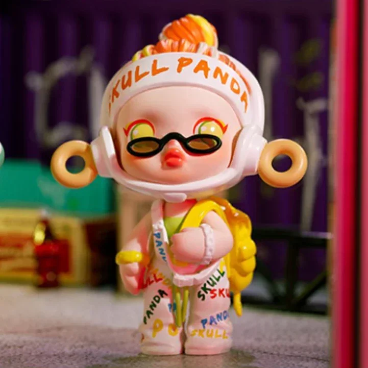 POPMART Skullpanda Hype Panda Series Blind Box Toys Confirm Style Kawaii Anime Figures Cartoon Model for Friends Gift Collection