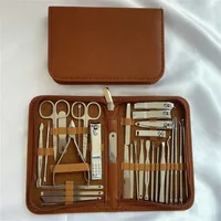 8/32pcs Manicure Set Professional Pedicure Kit Nail Scissors Grooming Kit Stainless Steel Manicure Cutters Nail Beauty Tools 1