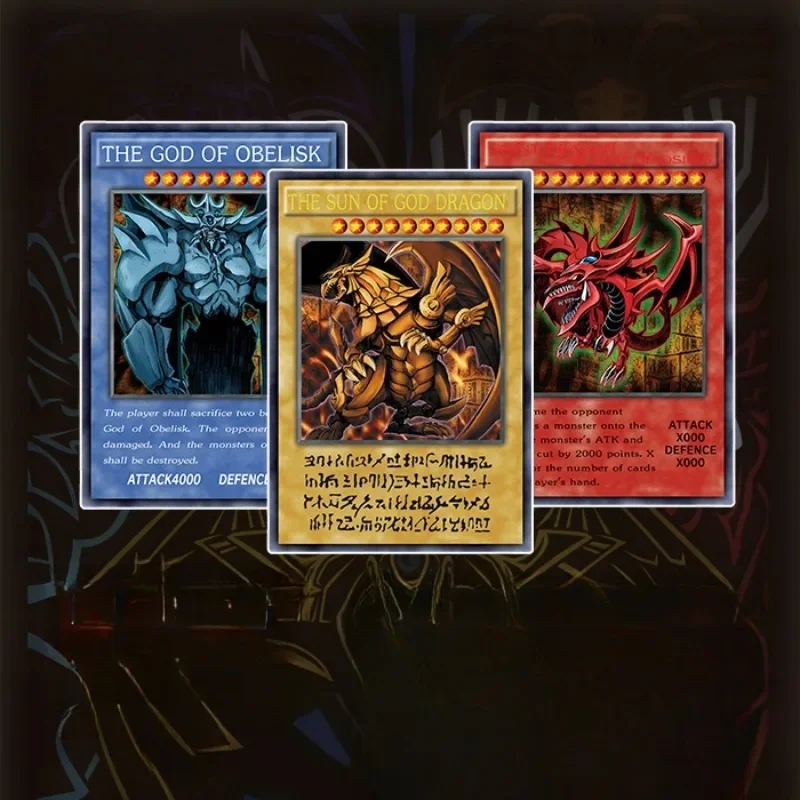 

DIY Homemade Yu-Gi-Oh! Original Painting Card of God Flash Card Anime Game Peripheral Collection Christmas Present