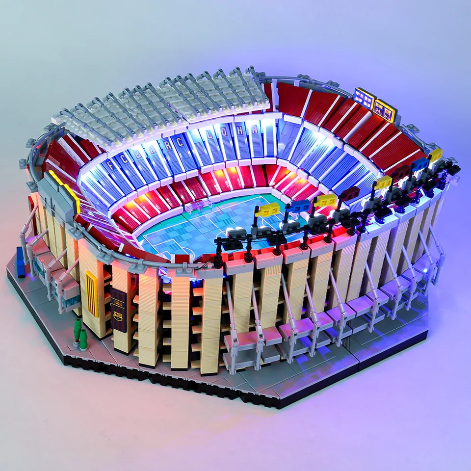 Creator Expert MOC FC Barcelona Football Stadium Bricks Toy, 60 OFF