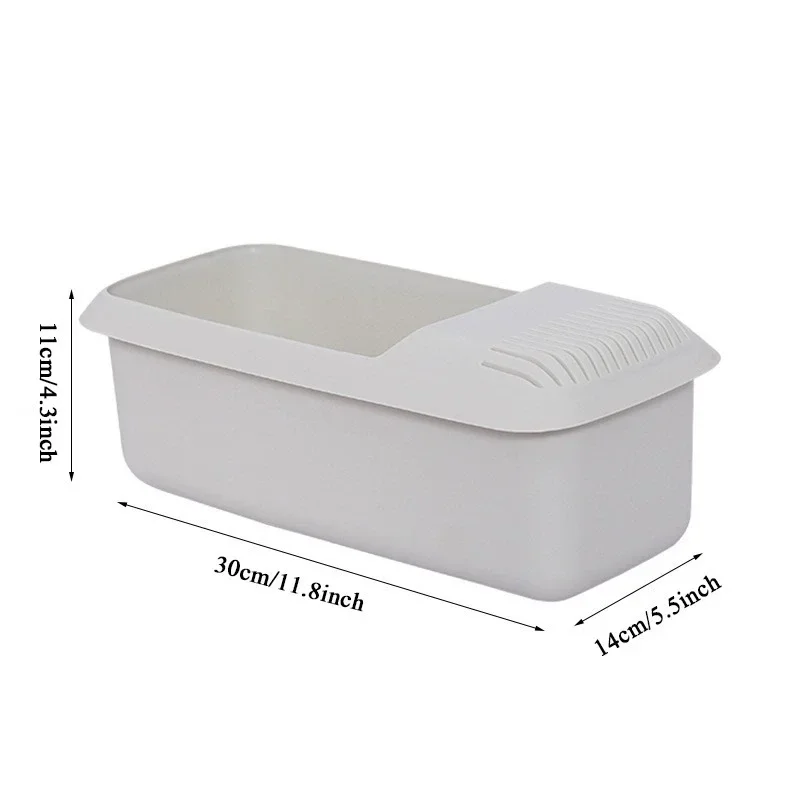 Noodles Pasta Cooker With Strainer Microwave Eco-Friendly Plastic Spaghetti Vegetable Steamer Dishwasher Kitchen Accessories New