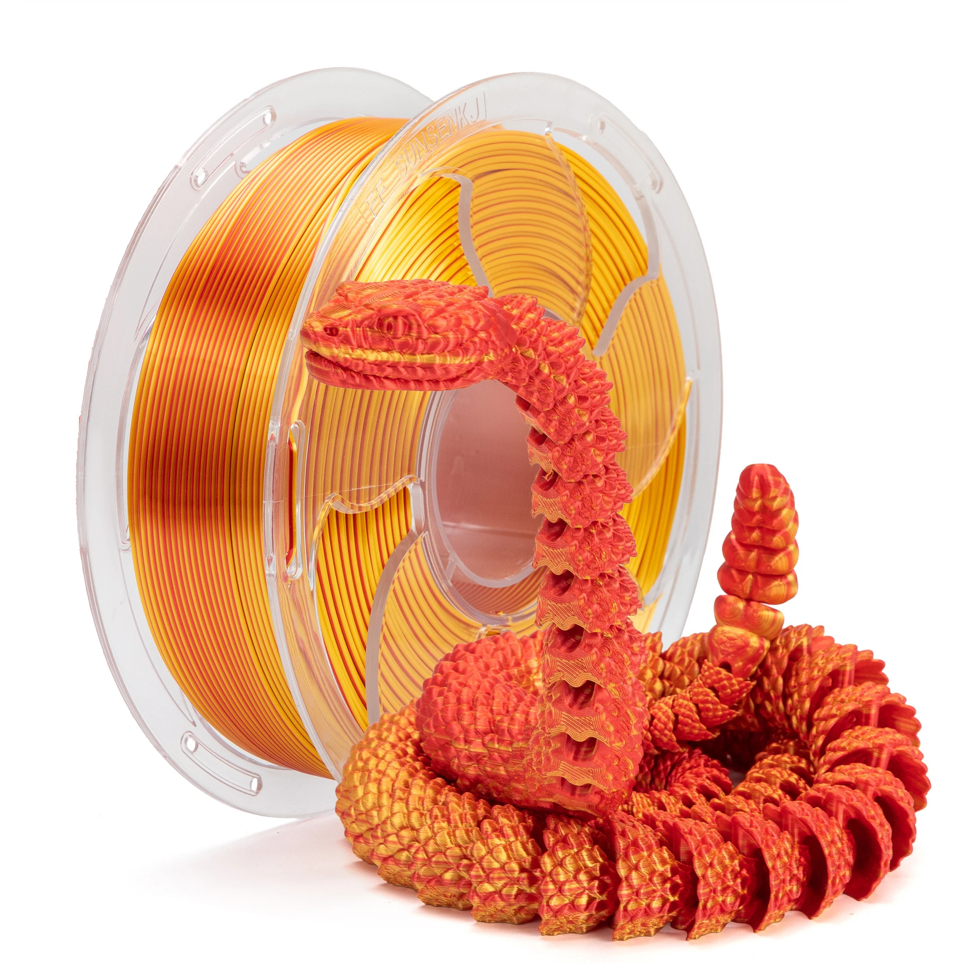 Colorful Glittering Metallic Finish 3D Printing Filament