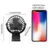 Mini clamp small fan, USB charging, 360 degree rotatable three speed speed controller suitable for outdoor and indoor use 6