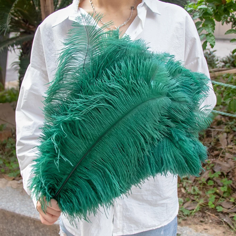 50 Piume Colorate Naturali D'Oca 18-20 Cm - Per Acchiappasogni, Decorazioni Fai Da Te, Carnevale E Matrimoni - 3