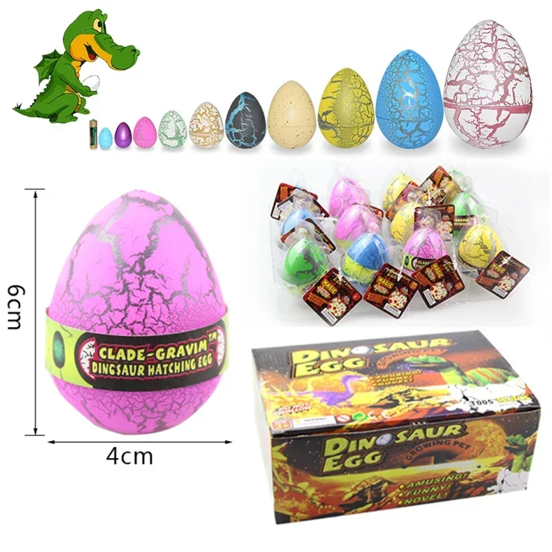 Magic Dinosaur Egg Hatching Add Water Grow Animal Breeding Process Kids Christmas Gifts Educational Teach Baby Funny Toys 3