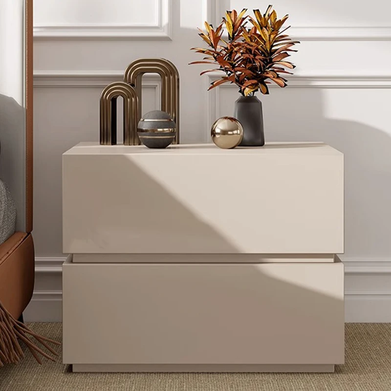 

Nordic Laden Nightstands Chest Drawers Dressers Trendy Corner Nightstand Space Saving Mesa De Noche Bedroom Furniture WJ30XP