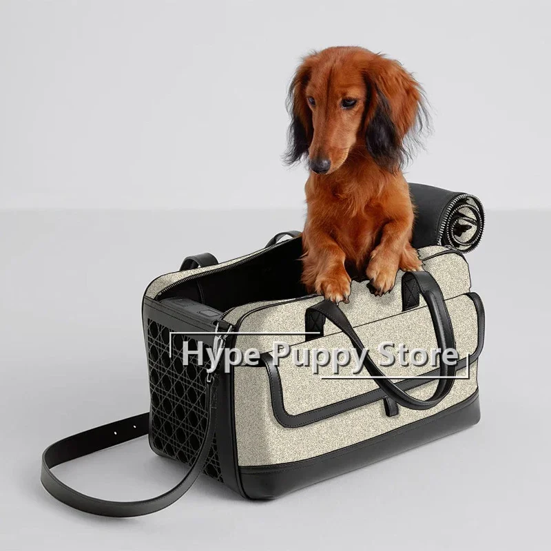 

Designer Pet Dog Carrier Bag for Small Dogs Yorkies Chihuahua French Bulldog Outdoor Traveling Bag Puppy Carrier Handbag OT0084