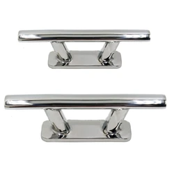 50JA Mooring Dock Stainless Steel Hollow Base Boat Cleats Elegant Fishing Line for Yachts Bollard Marine Kayak