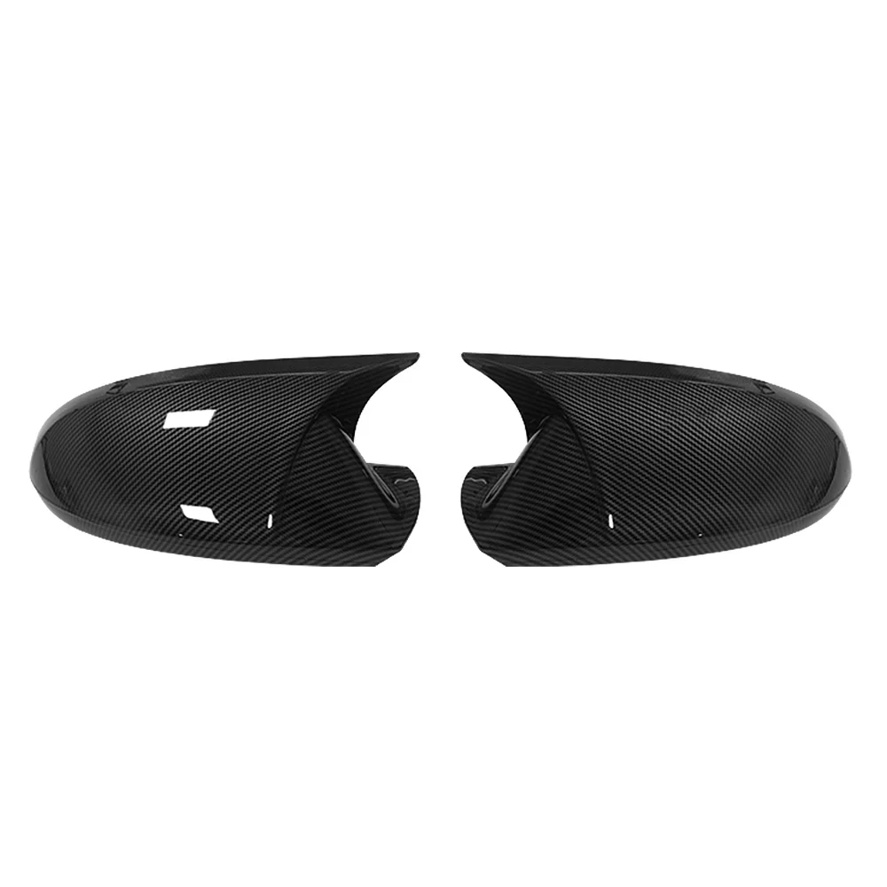 아우디 A6 C7 C7.5 S6 4G RS6 2012-2018용 차선 유지 보조 기능 없는 사이드 미러 커버 윙 캡 외부 도어 리어 뷰 트림 2개