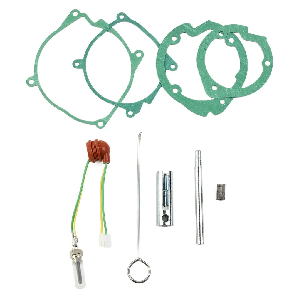 

Enhance Your Heater's Performance with 9Pcs Car Air Diesel Gasket and Ceramic Glow Plug Kit Durable Construction