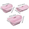 Convenient Silicone Steamer Easy Clean Steam Rack Eco-Friendly Silicone Steam Case Microwavable Food Cooker Cooking Accessories 4