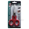 Pro'sKit DK-2047N 5.5" Multi-Function Electrical Cable Stripping Knife Scissors Household Electrician Scissors Shearing Cut line 6