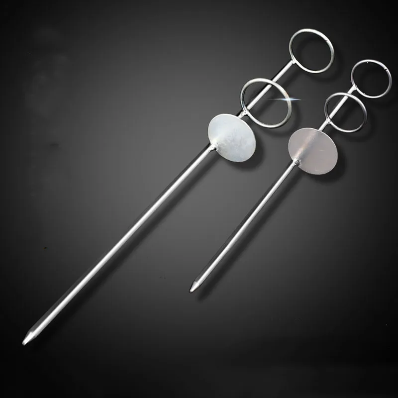 

Fishing Rod Ground Holder Stainless Steel Adjustable Inserts Simple Bracket Fishing Accessories To Insert Metal Double Ring