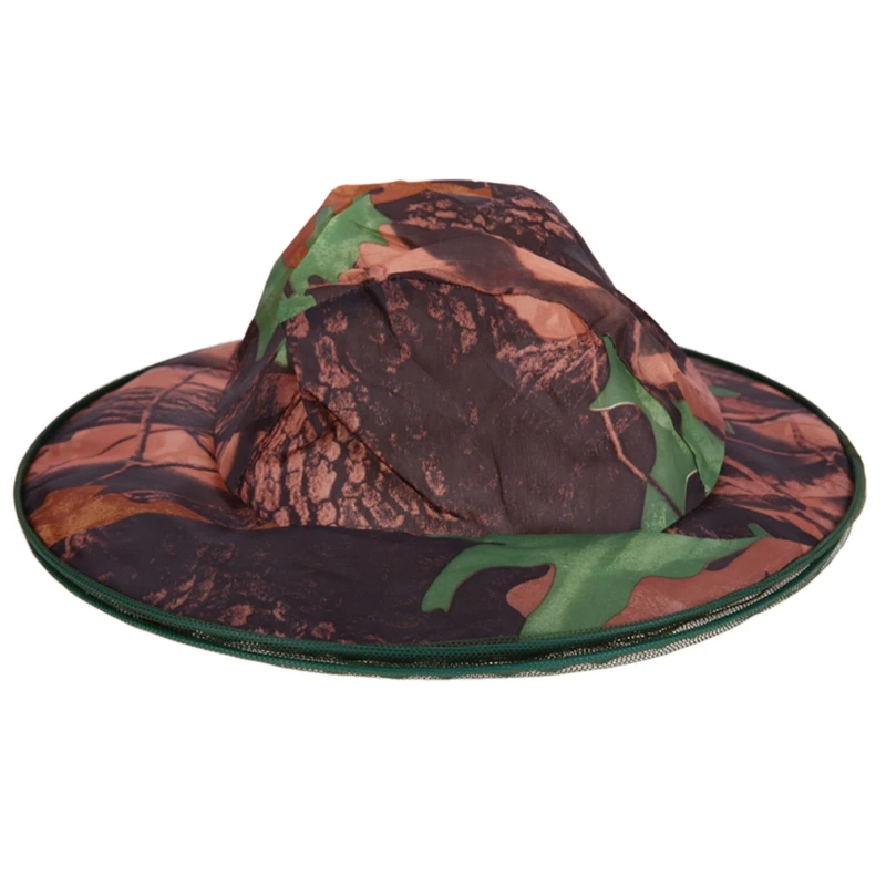 Fishing Hat Beekeeping Insects Mosquito Net Camouflage Prevention Cap Mesh Fishing Cap Outdoor Sunshade Lone Neck Head Cover fishing hat tactical camouflage hat