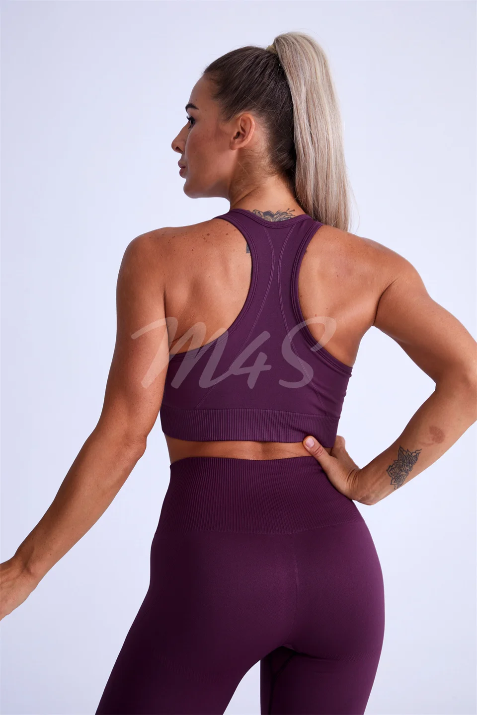 2 stück Yoga Sets Ensemble Weibliche Frauen Gym Kleidung Nahtlose Workout Set Fitness Trainingsanzug Set Sportswear Set Crop Top Leggings