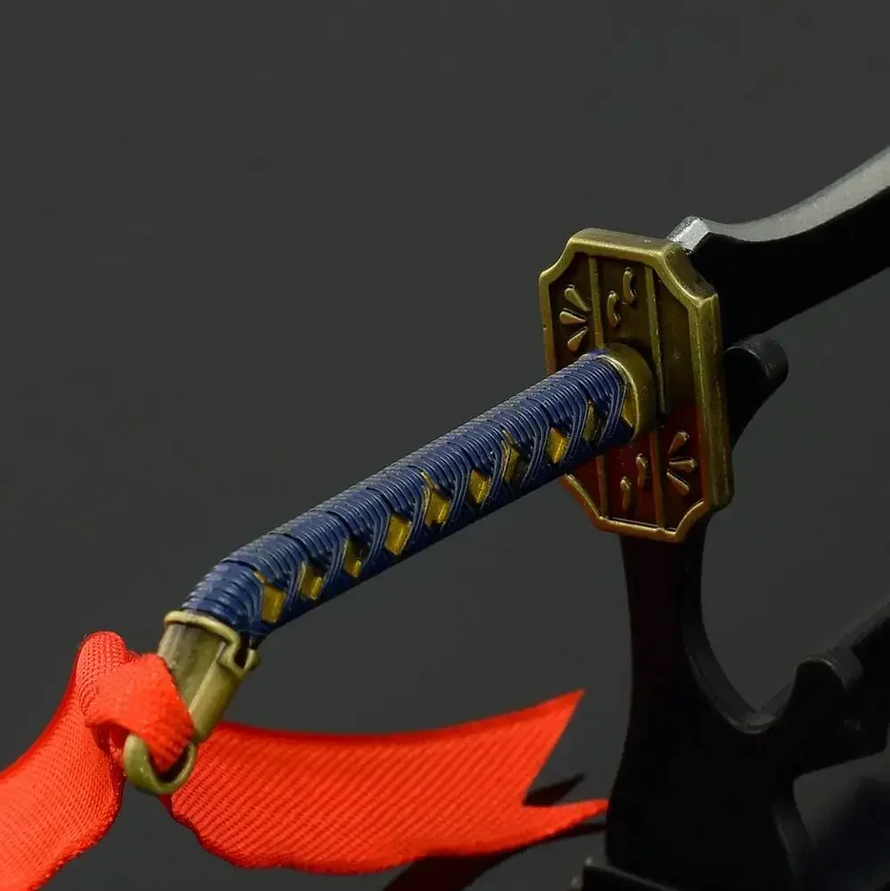 26cm Katen Kyokotsu Blade Bleach Weapon Kyoraku Shunsui Anime Model Samurai Sword Desktop Decoration Collection Gifts Toys Kids 5