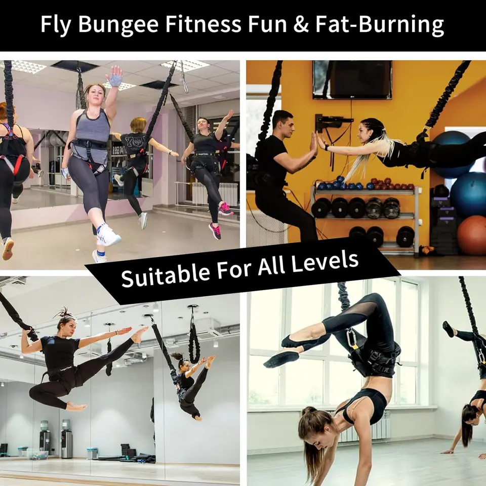 Fitness Equipment Bungee Jumping Gym Outdoor Amusement Equipment