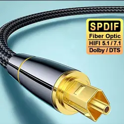High - Quality Digital Optical Audio Cable for Immersive Sound Experience (Zinc Alloy)
