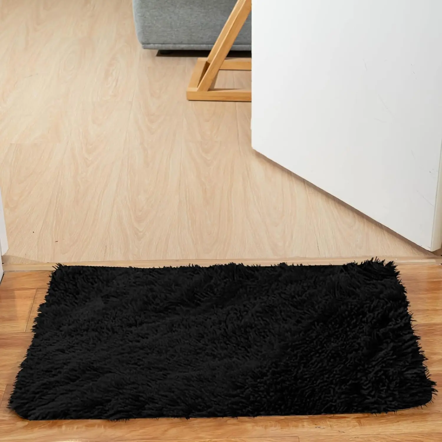 VIKAMA Scandinavian Tie-dye Gradient Silk Wool Home Decor Carpet Living Room Bedroom Fluffy Should Not Lose Hair