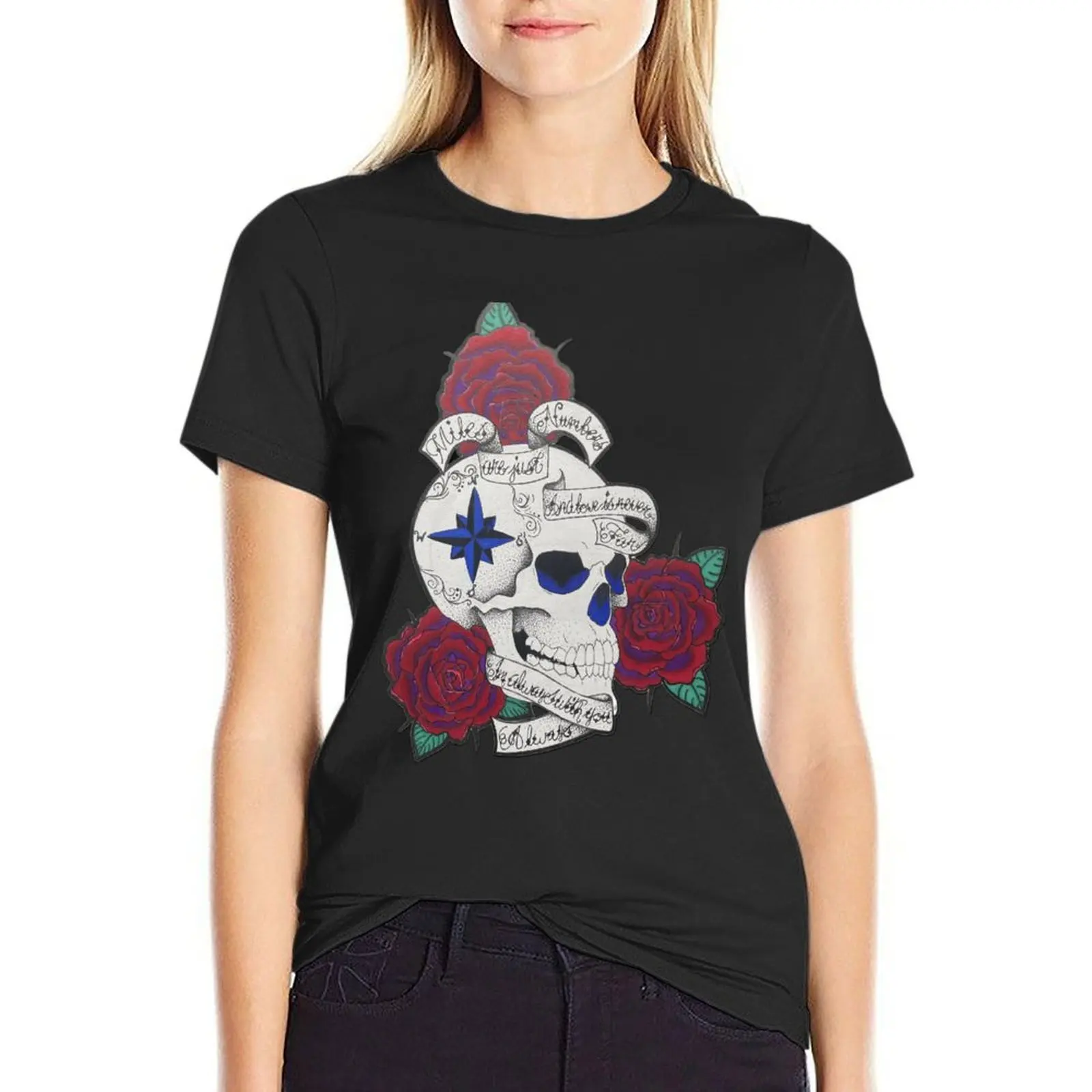 

Miles are just numbers, love is never far. I'm always with you, always. T-shirt
