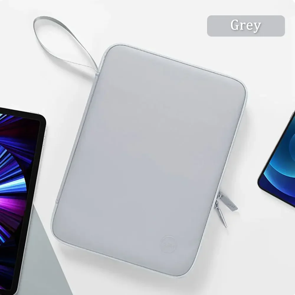 Multi-Pocket Shockproof Tablet Sleeve with Anti-Dust Protection