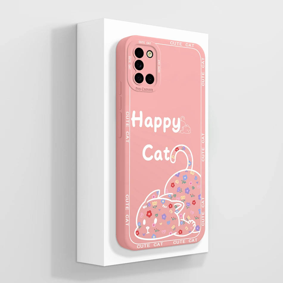 Aesthetic Soft Silicone Phone Case with Full Protection and Anti-Shock Design