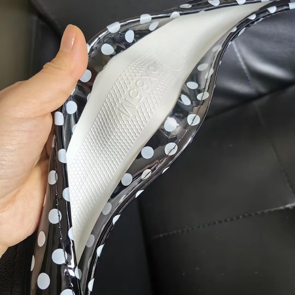 Coprivolante per Auto 38cm in Pelle PVC, Decorazione Universale a Pois, Accessorio per Automobile - Image 5