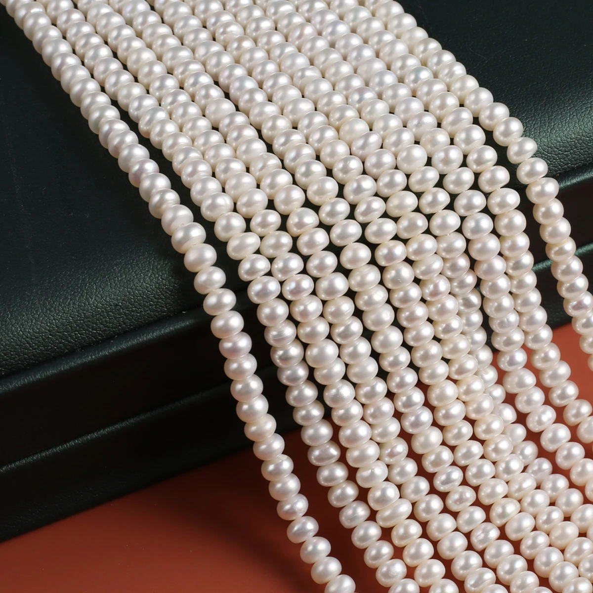 High-quality Natural Freshwater Pearl Loose Spacer Beads 5-5.5 Mm Jewelry Making DIY Necklace Bracelet Accessories Gift 36CM