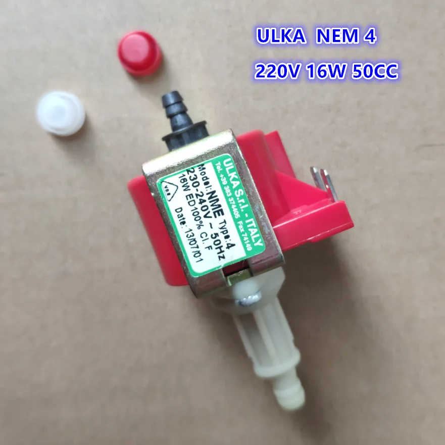 NME type 4 solenoid pump AC 220V 16W 50cc water pump steam cleaner pump