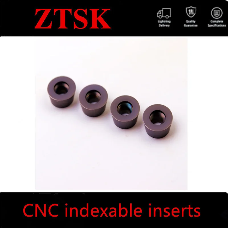 

10PCS RDHX12T3MOT LF6018 Round Milling Insert Round Blade Cemented Carbide Turning Tool CNC lathe