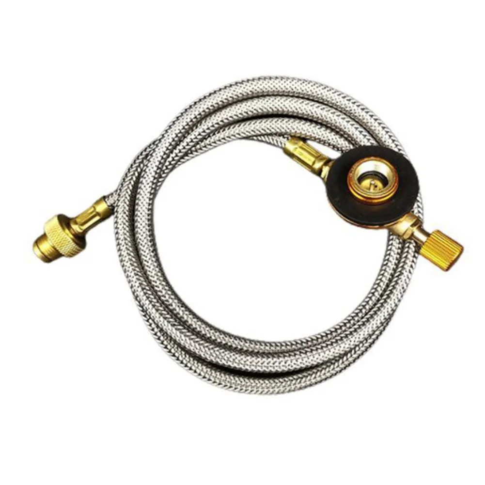 Outdoor Camping Stove Replacement Extend Pipes Gas Adaptor Stove Accessories Gas Hose Extension For Liquefied Gas/mountain