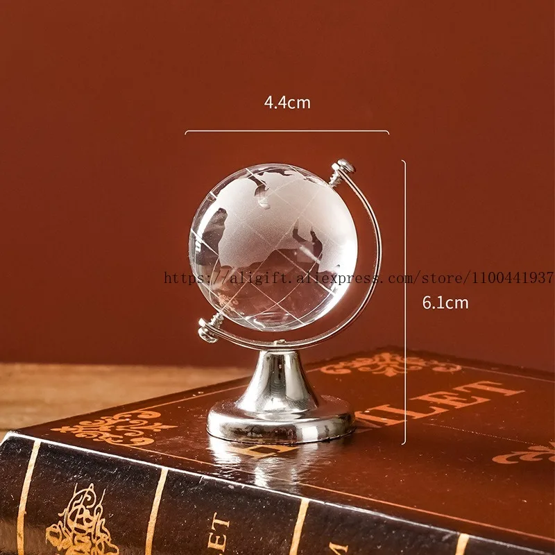 Instagram-Style Transparent Crystal Globe Decorative Accent