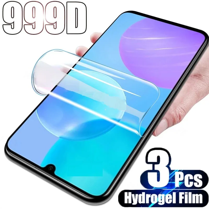

Гидрогелевая пленка для Infinix Hot 10 11 12 Play, защитная пленка для экрана Infinix Note 10 11 12 Pro Smart 4 5 6 7, защитная пленка, 3 шт.