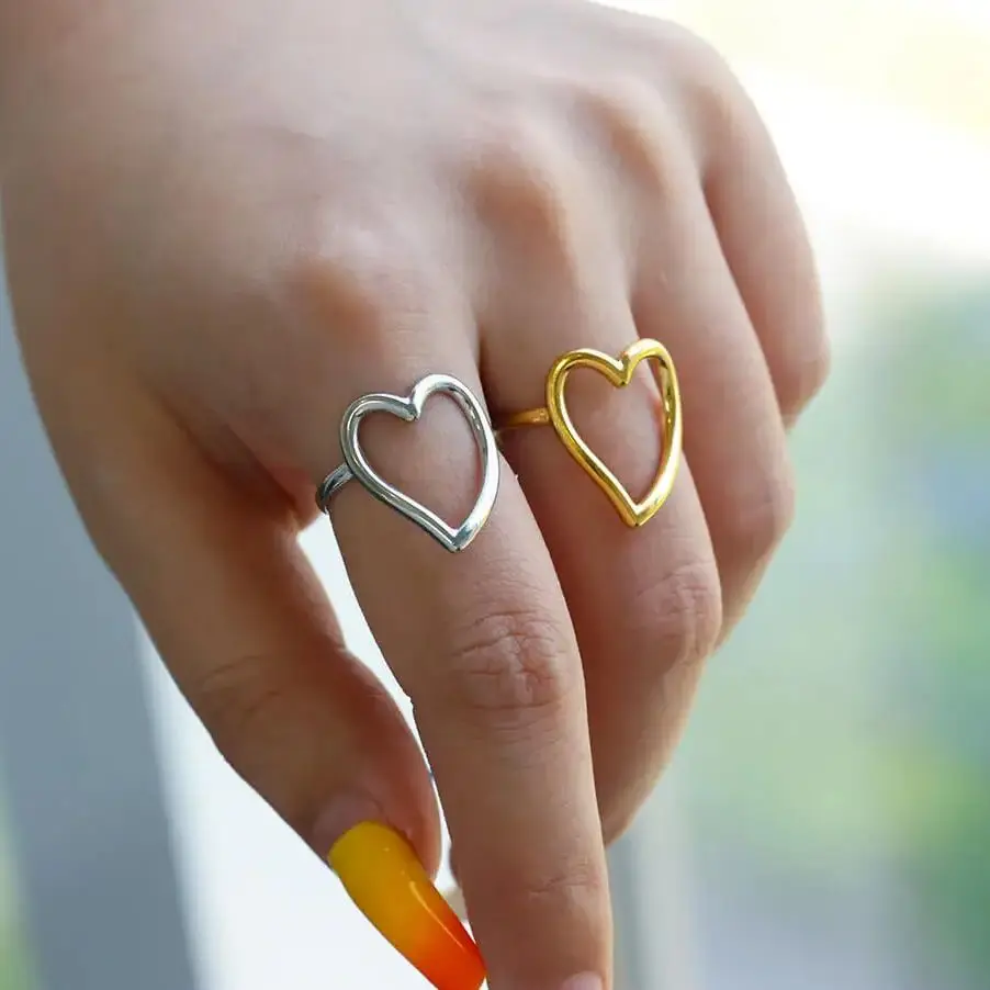 Minimalist Stainless Steel Rings For Women