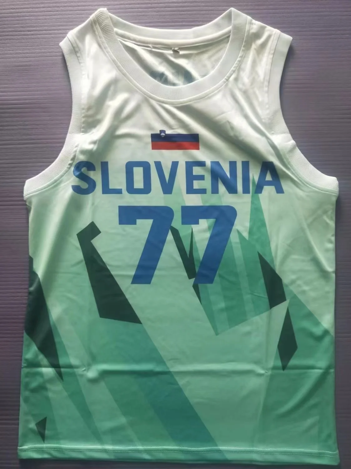 Slovenia 77 Doncic jerseys Sport Jersey New Shirts Sport Hot