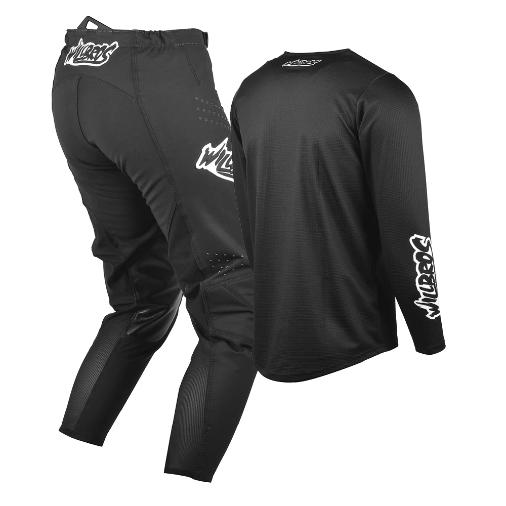 Willbros Youth Jersey and Pants Set Offroad Motocross MTB MX Dirt Bike Mountain DH Enduro Riding Racing Boy's Girl's Gear Combo