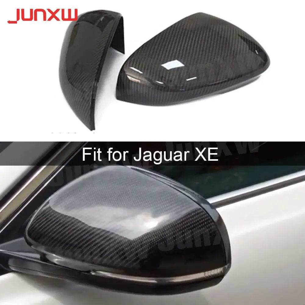 

Carbon Fiber Rearview Mirror Covers Replacement Style for Jaguar XE 2015 - 2018 XF 2011 - 2018 XJ 2010 - 2018 XK 2009 - 2013