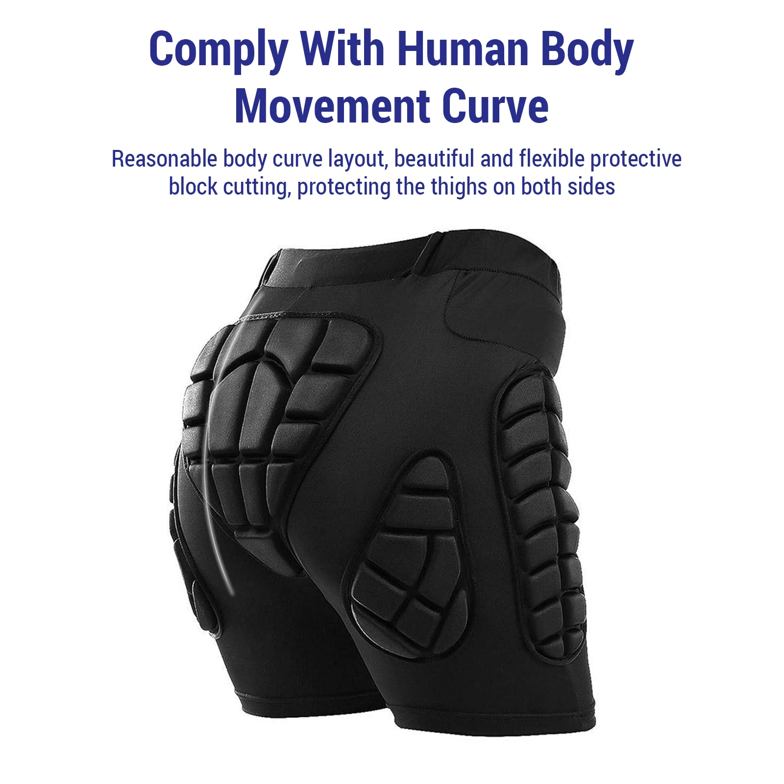Outdoor Ski Shorts + Knee Pads Set Waterproof Skateboarding Snowboarding Skiing For Women Men