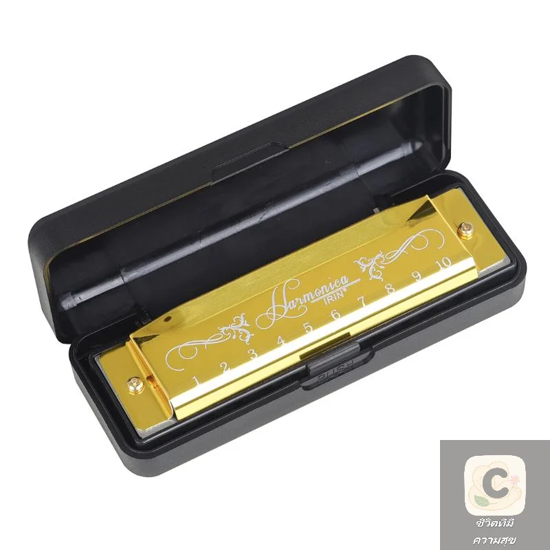 Woodwind Instrument 10 Hole 20 Tone Harmonica C Key 1PC Eco-friendly plastic parts