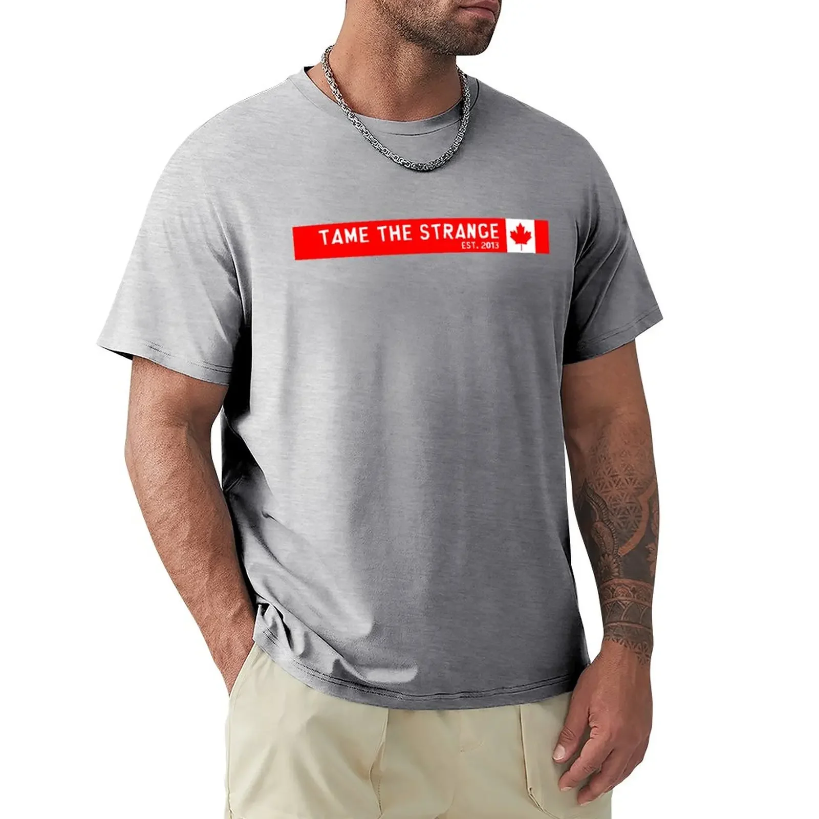 

Tame the Strange T-Shirt plus sizes aesthetic clothes korean fashion mens big and tall t shirts