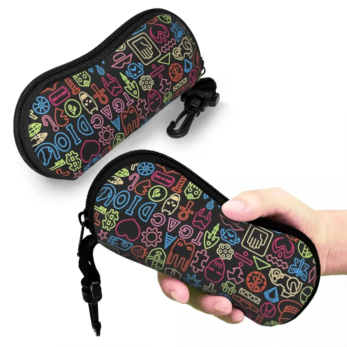 Adventure Glasses Case Fashion Japan Anime Manga Reading Storage Box Ultra Eye Contacts Case