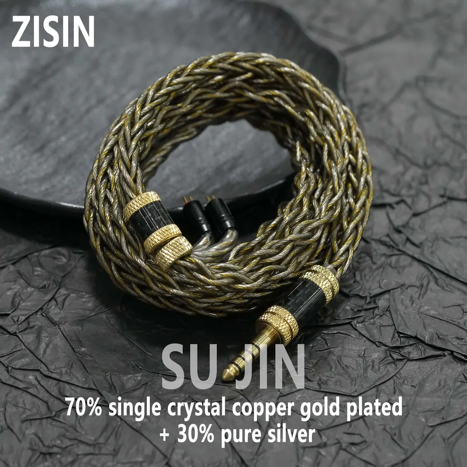 ZiSin-58 IEM Cable HIFI Multi-Conductor Headphone Cable Upgrade