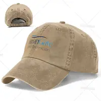 Vintage Ocean Gate Safety Technician Baseball Cap Unisex Style Distressed Washed Headwear Outdoor All Seasons Travel Hats Cap 2