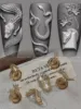 1pc Snake Girl  Angel Love God Crow Tulip Peacock  3D Acrylic Mold Nail Art DIY Silicone Nail Art Templates Nails  Mold 4