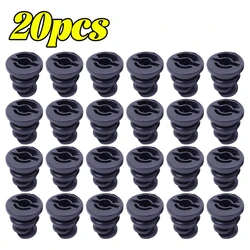 Black Engine Oil Drain Plug Screw Cap Sump Pan Nut Bolt - 10/20pcs (20pcs)