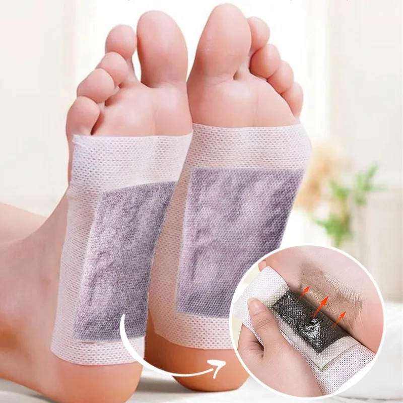 Detox Foot Patches Weight Loss Pads Body Toxins Anit Cellulite Herbal Adhesive Slim Patch 10pcs Patches + 10pc Adhesives weight reduction apparatus