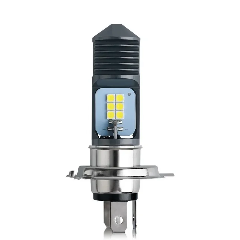 P15D Motorcycle Headlight 12SMD 3030 Universal Motorbike Head Lamp Bulb Moto DRL Lights H4 BA20D Led Headlight for Motorcycle