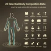 Smart Bioimpedance Scale 8 Electrode BMI Body Mass Index Scale Body Fat Scale Weight Balance Scale Smart Body Composition Scale 3